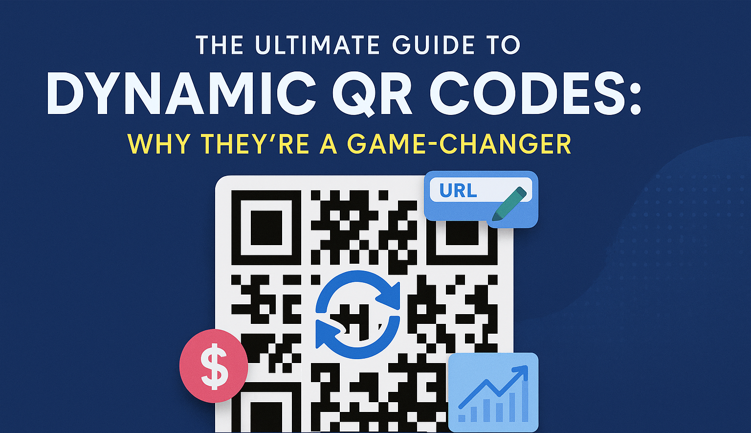 Dynamic QR Code on a package